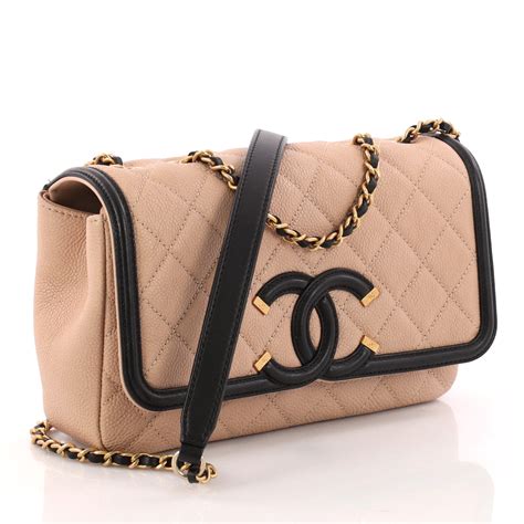 chanel filigree flap bag medium|authentic Chanel classic flap bag.